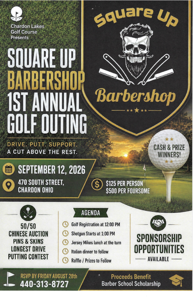 Barbershop Outing Flyer 2026